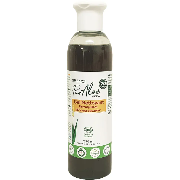 PurAloé Gel Limpiador Aloe Vera 87% 250 ml