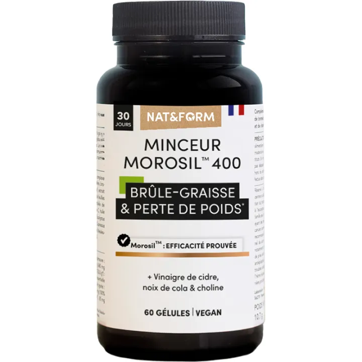 Nat & Form Nutraceutique Minceur Morosil 400 60 gélules