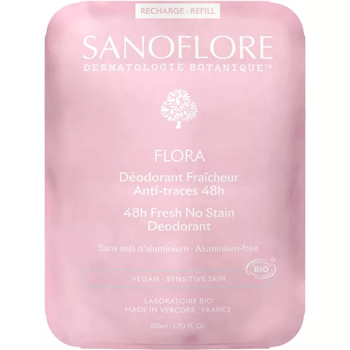 Sanoflore Déodorant Fraîcheur Anti-Traces 48h