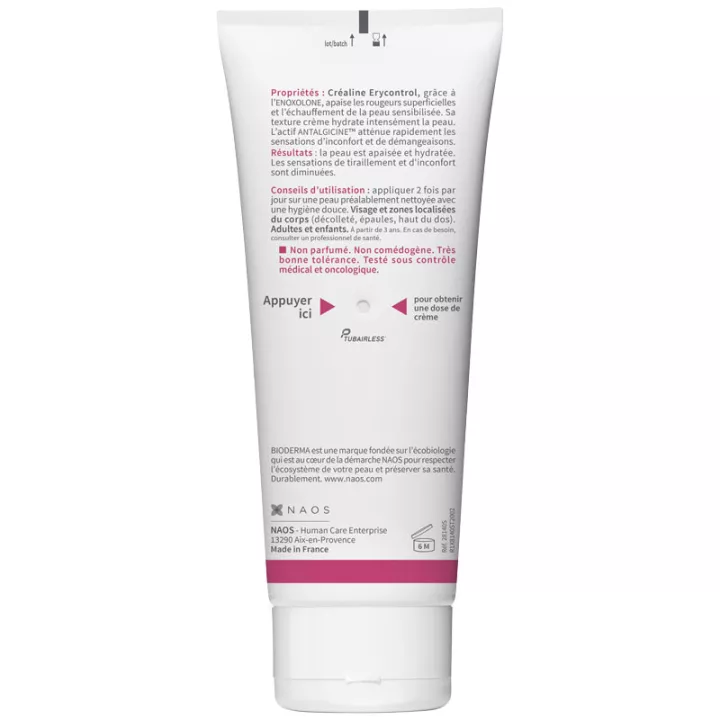 Bioderma Créaline Erycontrol Crème Apaisante Hydratante 100 ml