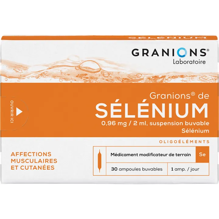 Selenium Granules: Oligotherapy, 30 Oral Ampoules