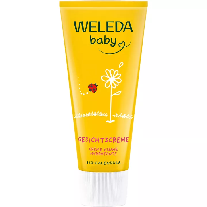 Weleda Bebé Caléndula Crema Facial Hidratante sin perfume 50ml