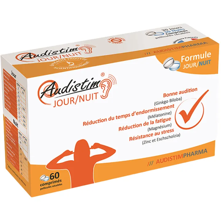 Audistim Day/Night Formula, 60 tablets