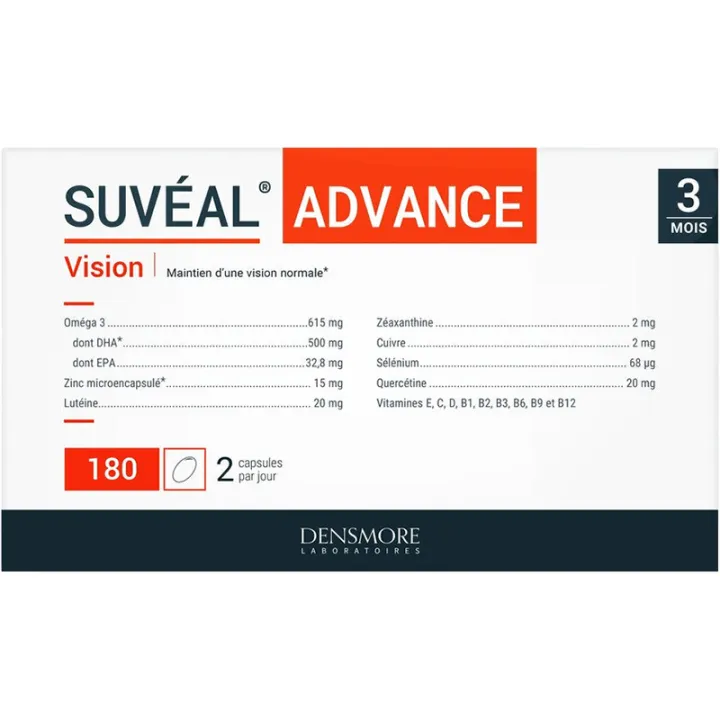 Suvéal Advance Vision Densmore 180 Kapseln 