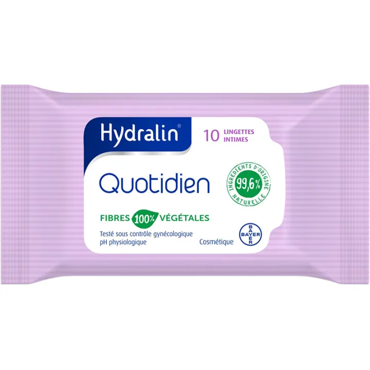 Toalhetes íntimos diários Hydralin x10