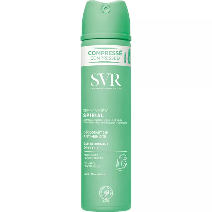 SVR Spirial Spray Végétal Anti-Humidity Deodorant 75 ml