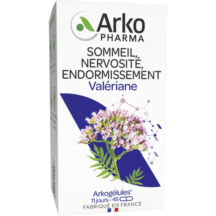 Arkocaps Valériane Troubles Mineurs du Sommeil Nervosité