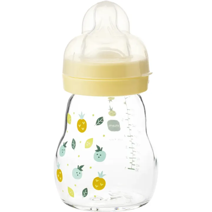 Mam Biberon Verre Couleurs de la Nature +0 Mois 170 ml