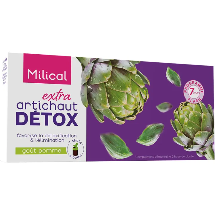 Milical Extra Alcachofa Detox, 7 ampollas