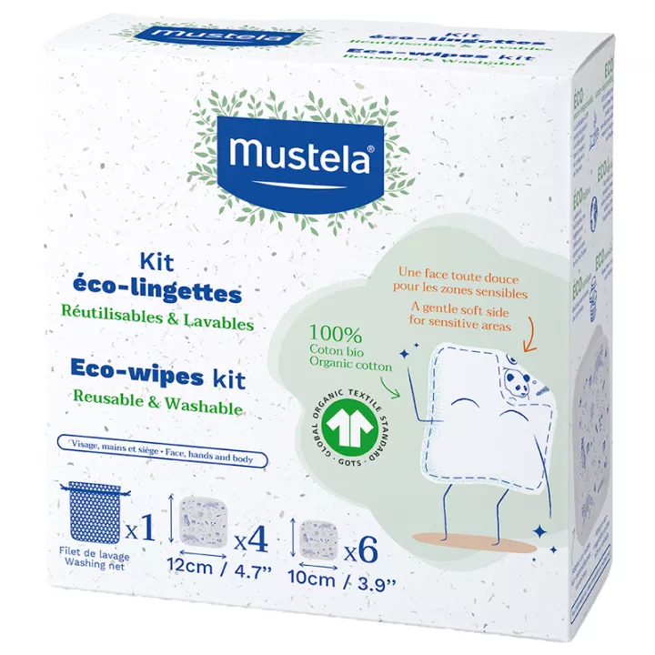 Mustela Kit Eco Wipes 