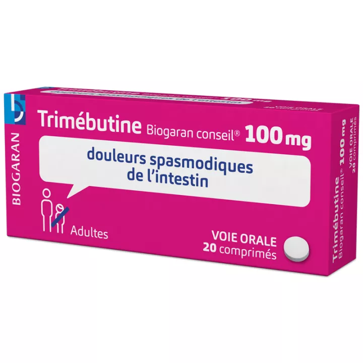 Тримебутин 100 мг Biogaran Conseil 20 таблеток