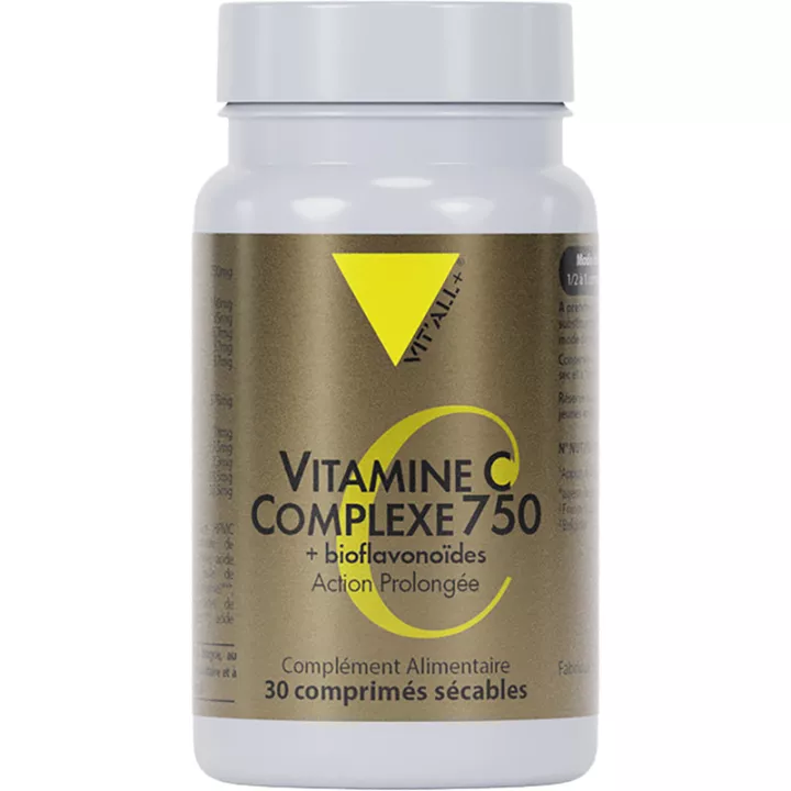 Vitall+ Vitamine C Complexe 750 + bioflavonoïdes