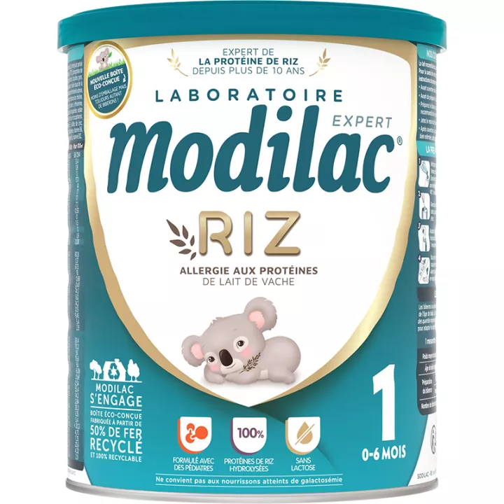 Modilac Expert Leite de Arroz 1ª Idade 0-6 meses