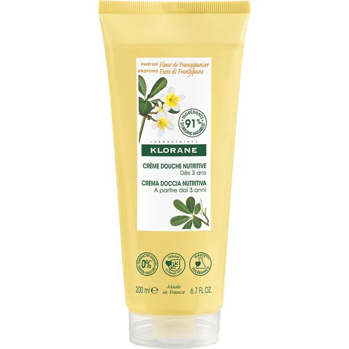 Klorane Creme de Duche Nutritivo Orgânico com Capuaçu