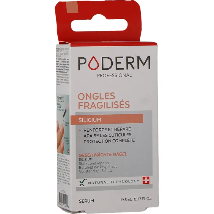 Poderm Silicium Unghie fragilizzate 8 ml
