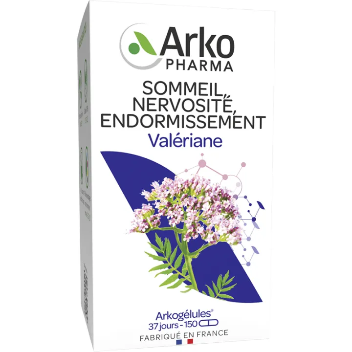 Arkogélules Valériane Troubles Mineurs du Sommeil Nervosité
