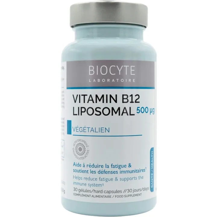Biocyte Health Vitamina B12 Liposomal 30 cápsulas