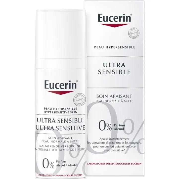 Eucerin UltraSensible Soin Apaisant Peau Normale à Mixte 50 ml