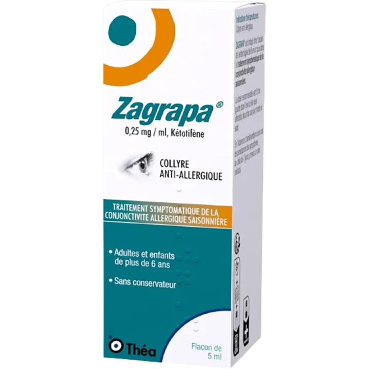 Zagrapa Anti-Allergic Eye Drops 5ml