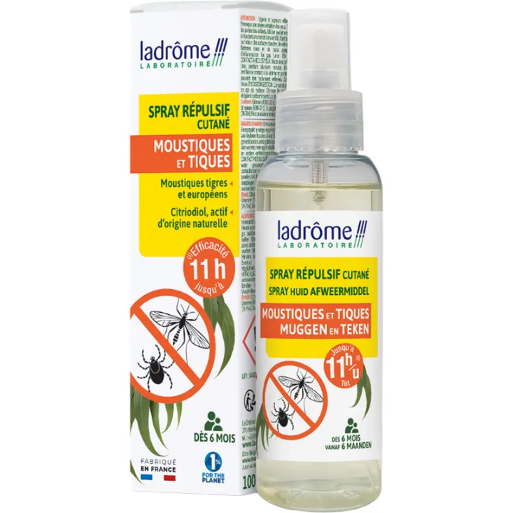Ladrôme Mücken und Zecken Repellent Spray