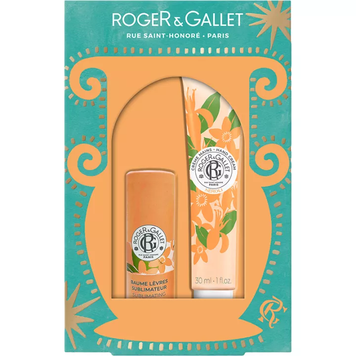 Roger&Gallet Set di balsamo per labbra e crema per le mani