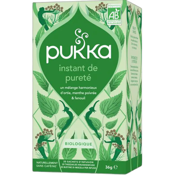 Pukka Bio Instant Kruidenthee 'Pureté' 20 zakjes