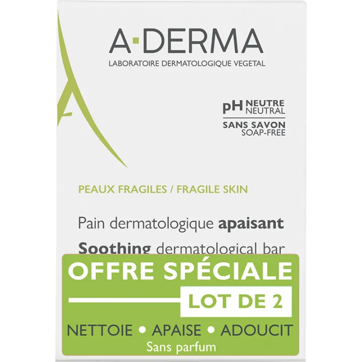 A-Derma Sabonete Dermatológico Suavizante* (em francês)