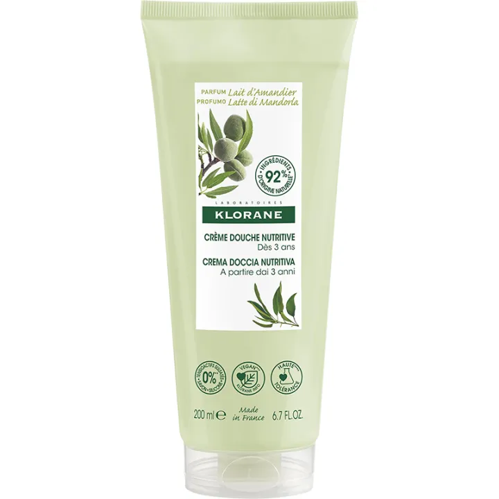 Klorane Creme de Duche Nutritivo Orgânico com Capuaçu