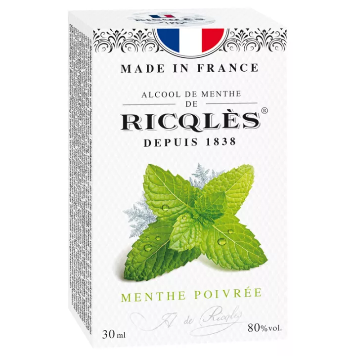 menta Ricqlès 30ml bottiglia di alcol