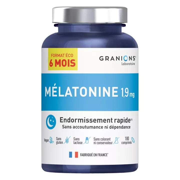 Pacote Eco Granions Melatonina 1,9 Mg