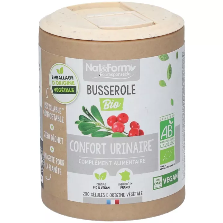 Nat & Form Uva ursina biologica 200 capsule vegetali 