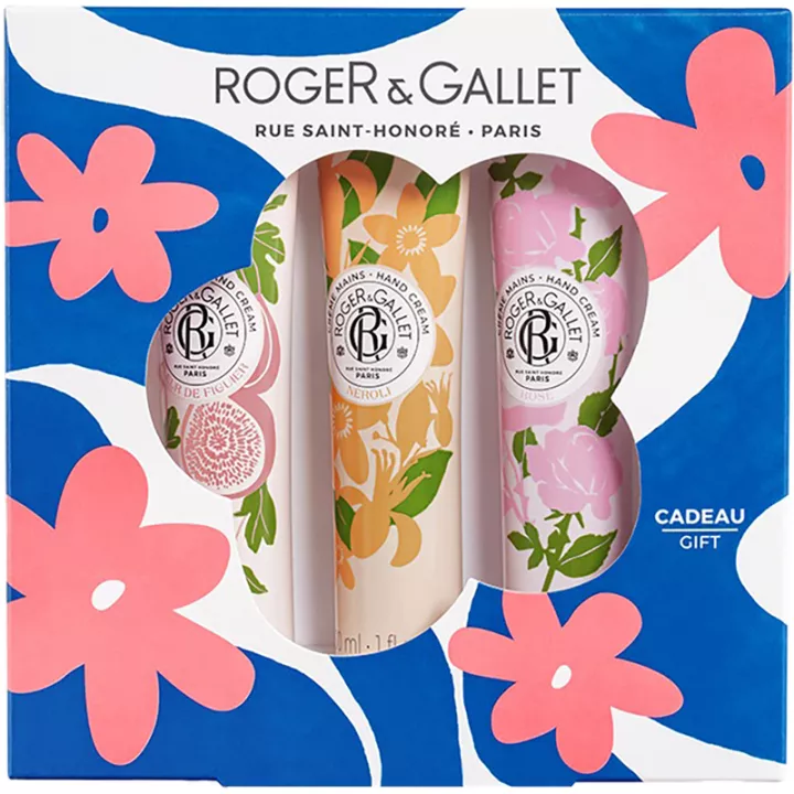 Roger&Gallet Trio Hand Cream Gift Set 3 x 30 ml