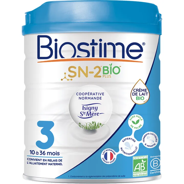 Biostime SN-2 Bio Plus Biologisch melkpoeder 3e leeftijd