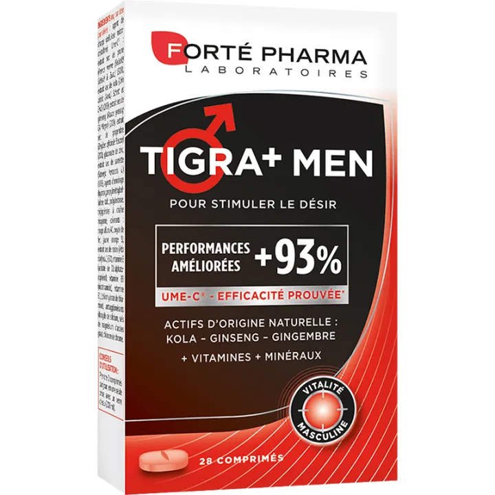 Tigra+ Men Vitalité Masculine Forté Pharma 28 compresse