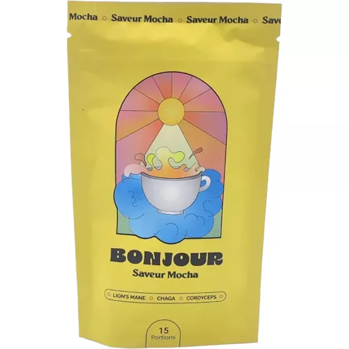 Bonjour Adaptogenic Drink Mocha Flavor 15 servings