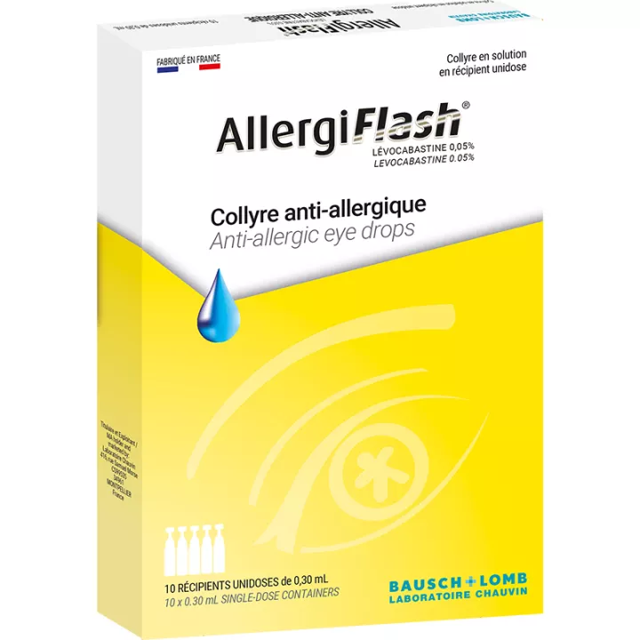 Bausch+Lomb AllergiFlash Colírio Anti-Alérgico