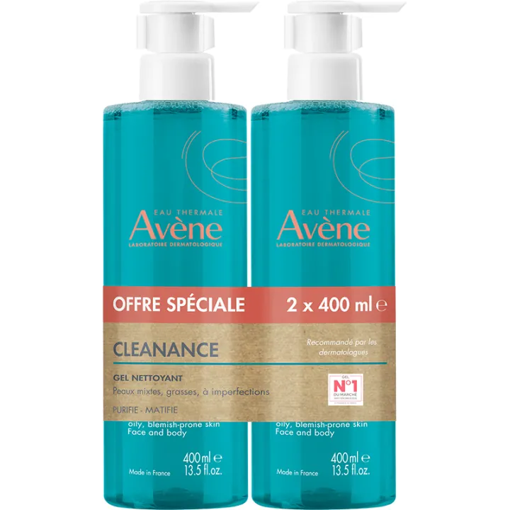 Avene Cleanance Purifying Matifying Cleansing Gel