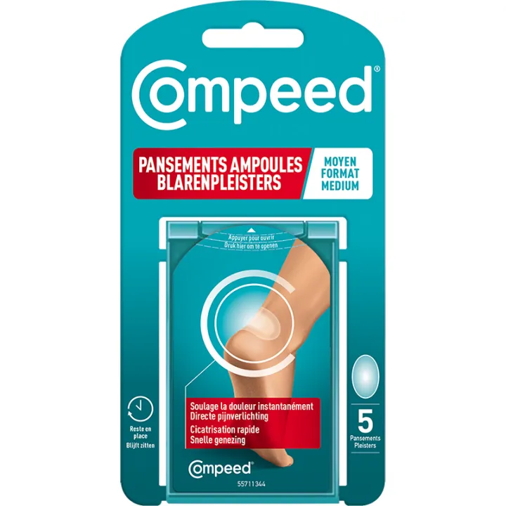 Compeed Ampoules Hydrocolloid Dressings Medium Size