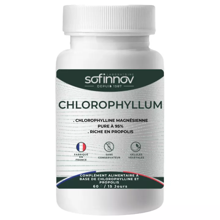 Sofinnov Chlorophyllum 60 cápsulas vegetais