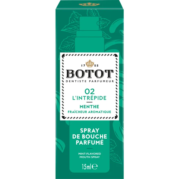 Spray bucal perfumado de 15 ml de Botot