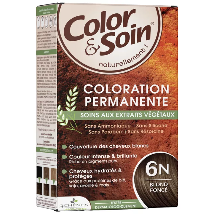 3Chênes Color & Soin Permanente kleur Bruin en bruin haar