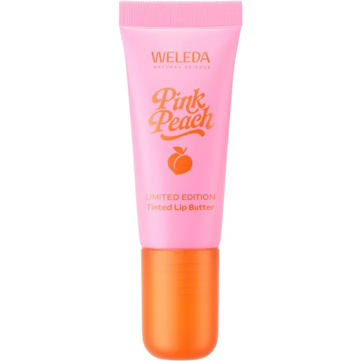 Tinted Lip Balm Pink Peach Weleda 7ml
