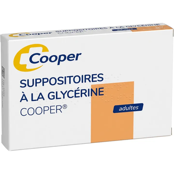Cooper Glycerin-Zäpfchen für Erwachsene