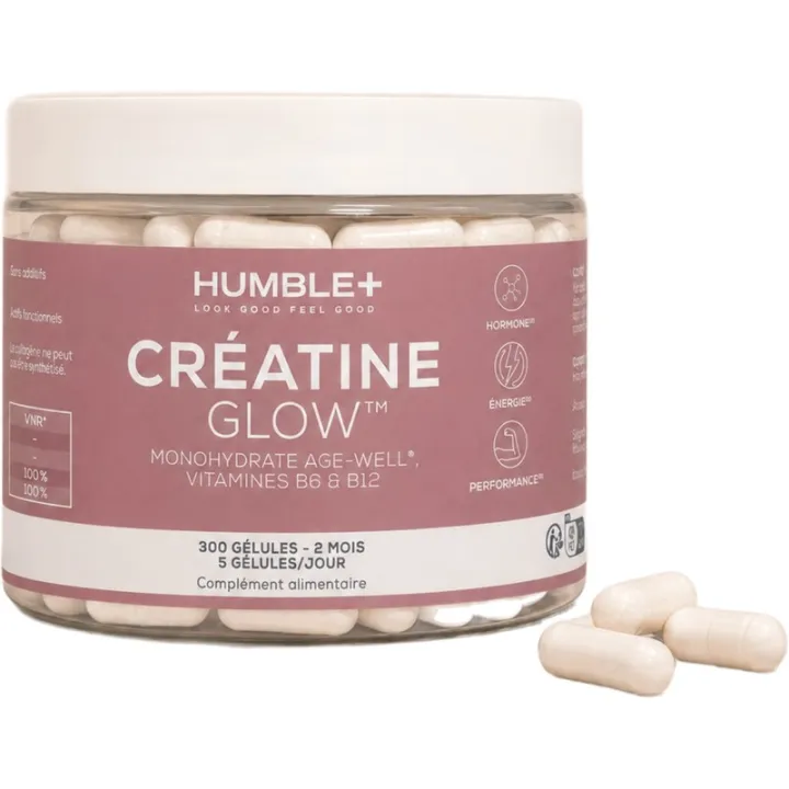 Humble+ Creatine Glow 300 Kapseln