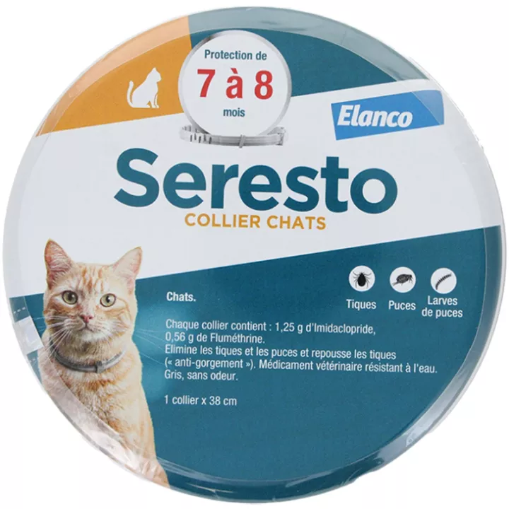 Seresto vlooienband voor katten Elanco