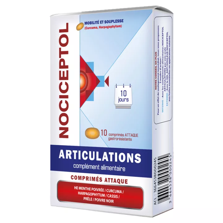 Nociceptol Articulation  Attaque 10 Comprimés