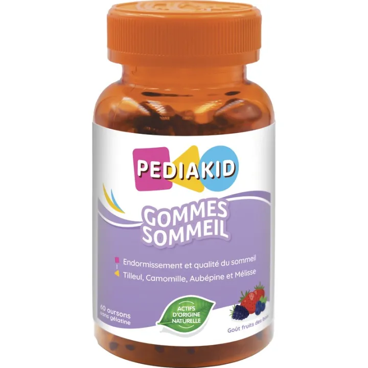 Pediakid Schlaf-Gummibärchen, 60 Stück