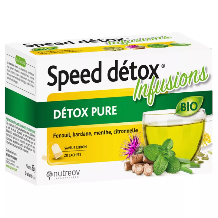 Nutreov Speed Detox Infusión Pura 20 Sobres