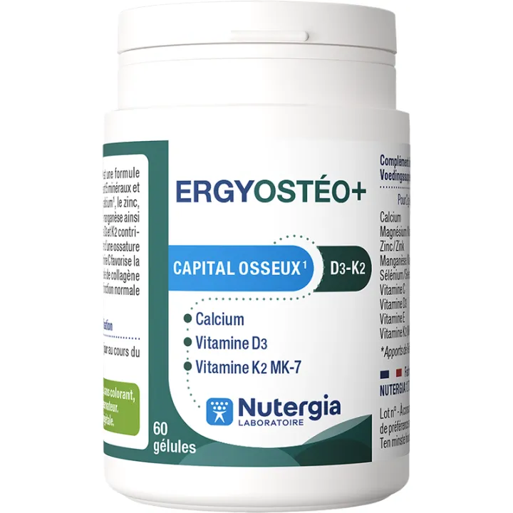 Nutergia Ergyostéo+ Hoofdzakelijk Osseux 60 capsules