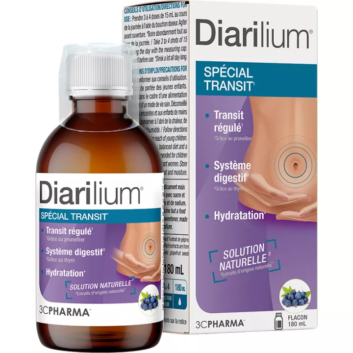 3C Pharma Diarilium Liquid and Frequent Stools 180 ml